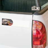 Bumpersticker patriottisch Afbeelding Eagle (Op Truck)