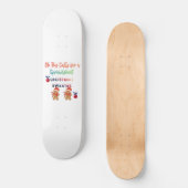 Bumpersticker Persoonlijk Skateboard (Voorkant)