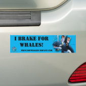 Bumpersticker Prince Patches I Brake for Whales (Op auto)