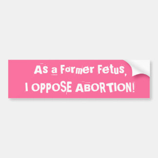 bumpersticker pro life