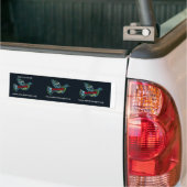 Bumpersticker-promotor www.absolutevegan.org bumpersticker (Op Truck)