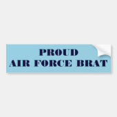 Bumpersticker Proud Air Force Brat (Voorkant)