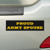 Bumpersticker Proud-echtgenoot (Op auto)