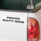 Bumpersticker Proud Navy Mam (Op Truck)
