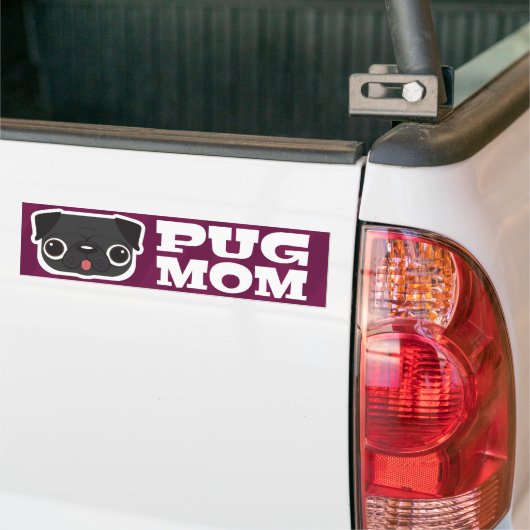 Bumpersticker Pug Ma (Op Truck)
