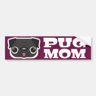 Bumpersticker Pug Ma