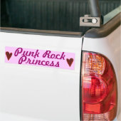 Bumpersticker "Punk Rock Princess" (Op Truck)