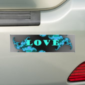 Bumpersticker Pure Love Sjabloon Auto (Op auto)