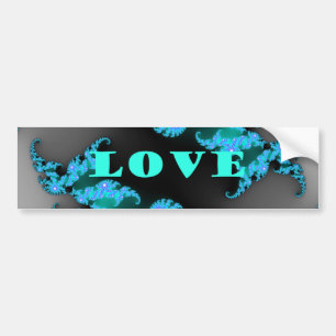 Bumpersticker Pure Love Sjabloon Auto