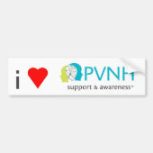Bumpersticker - PVNH-ondersteuning en -bewustzijn (Voorkant)
