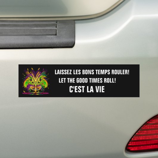 Bumpersticker Queen (Op auto)
