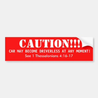 Bumpersticker Rapture