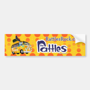 Bumpersticker "Rattles Rock"