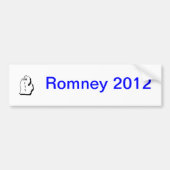 Bumpersticker Romney 2012 (Voorkant)