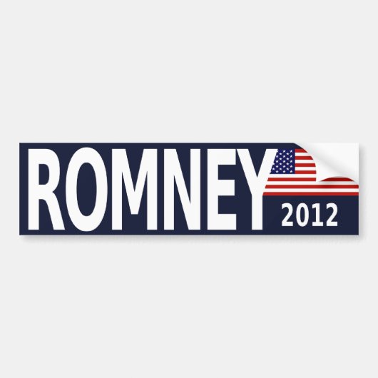 bumpersticker_romney_2012 bumpersticker (Voorkant)