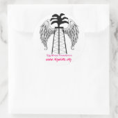 Bumpersticker Ronde Sticker (Tas)