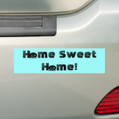 Bumpersticker RV-travelaanhangwagen (Op auto)