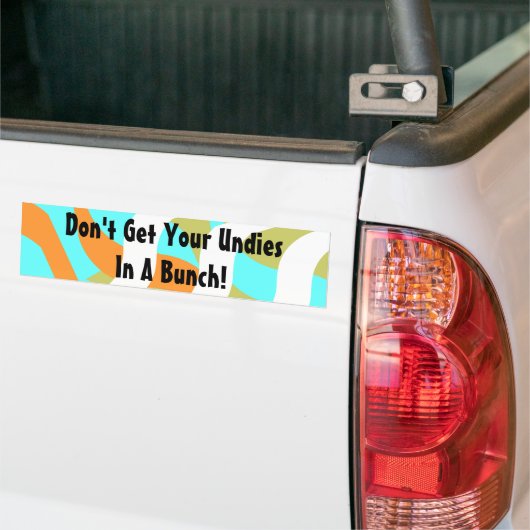 Bumpersticker RVing Humor IceBreakers Fun (Op Truck)