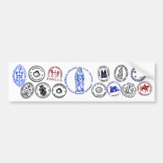 Bumpersticker Saint James Way