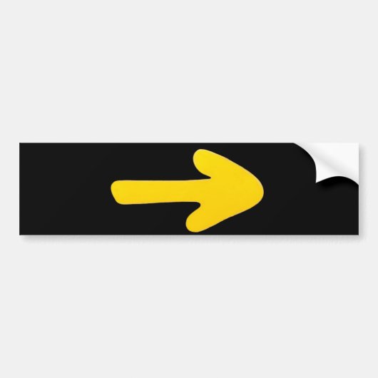 Bumpersticker Saint James Way (Voorkant)