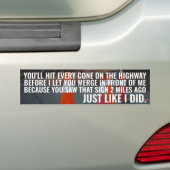 Bumpersticker samenvoegen (Op auto)