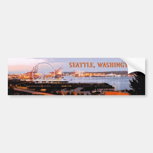 Bumpersticker - Seattle, Washington (Voorkant)