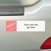 bumpersticker sjabloon (Op auto)