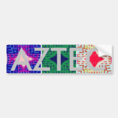 Bumpersticker Sjabloon Auto Bumpersticker (Voorkant)