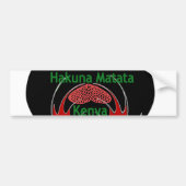 Bumpersticker Sjabloon Auto Bumpersticker (Voorkant)