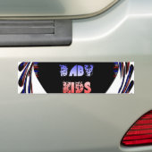 Bumpersticker Sjabloon Auto Bumpersticker (Op auto)