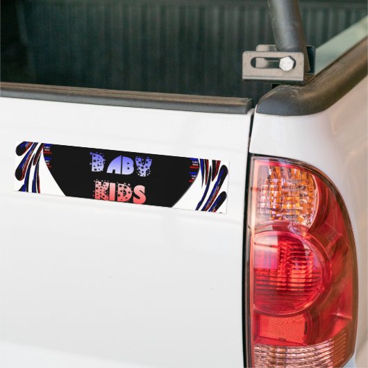 Bumpersticker Sjabloon Auto Bumpersticker (Op Truck)