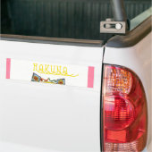 Bumpersticker Sjabloon Auto Bumpersticker (Op Truck)