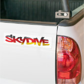 BUMPERSTICKER SKYDIVE DUITSLAND (Op Truck)