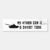 Bumpersticker Sovjettank (Voorkant)