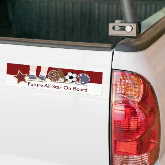 Bumpersticker SportBaby (Op Truck)