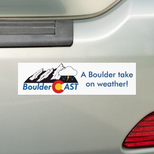 Bumpersticker (standaard Logo) (Op auto)
