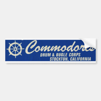 Bumpersticker-Stockton Commodores Drum & Bugle Bumpersticker