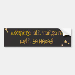 Bumpersticker tegen tongapparatuur
