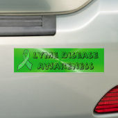 Bumpersticker ter bestrijding van de ziekte van Ly (Op auto)
