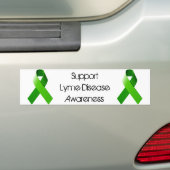 Bumpersticker ter bestrijding van de ziekte van Ly (Op auto)