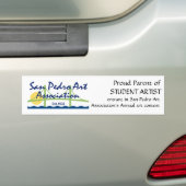 Bumpersticker - trotse ouder (Op auto)