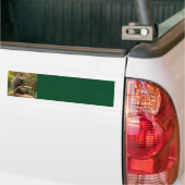 Bumpersticker uit hoofdachtergrond (Op Truck)