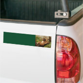 Bumpersticker uit hoofdachtergrond (Op Truck)