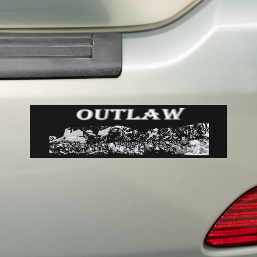 Bumpersticker uitbannen (Op auto)