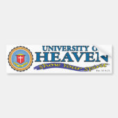 Bumpersticker Universiteit van Heaven (Voorkant)