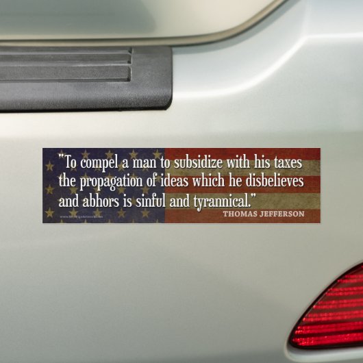 Bumpersticker - Vader-prijsopgave oprichten (Op auto)