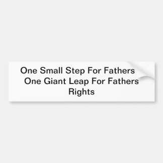 Bumpersticker vaderschapsrechten