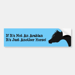 Bumpersticker van Arabian Horse