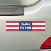 Bumpersticker van Boston Tea Party (Op auto)