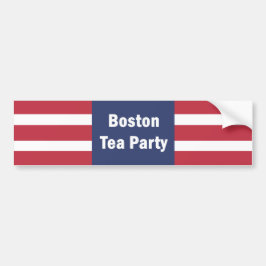 Bumpersticker van Boston Tea Party